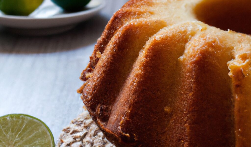 Bolo fit de ricota e limão siciliano