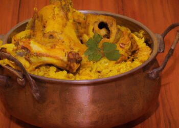 Curry de Frango Indiano Picante e Aromático