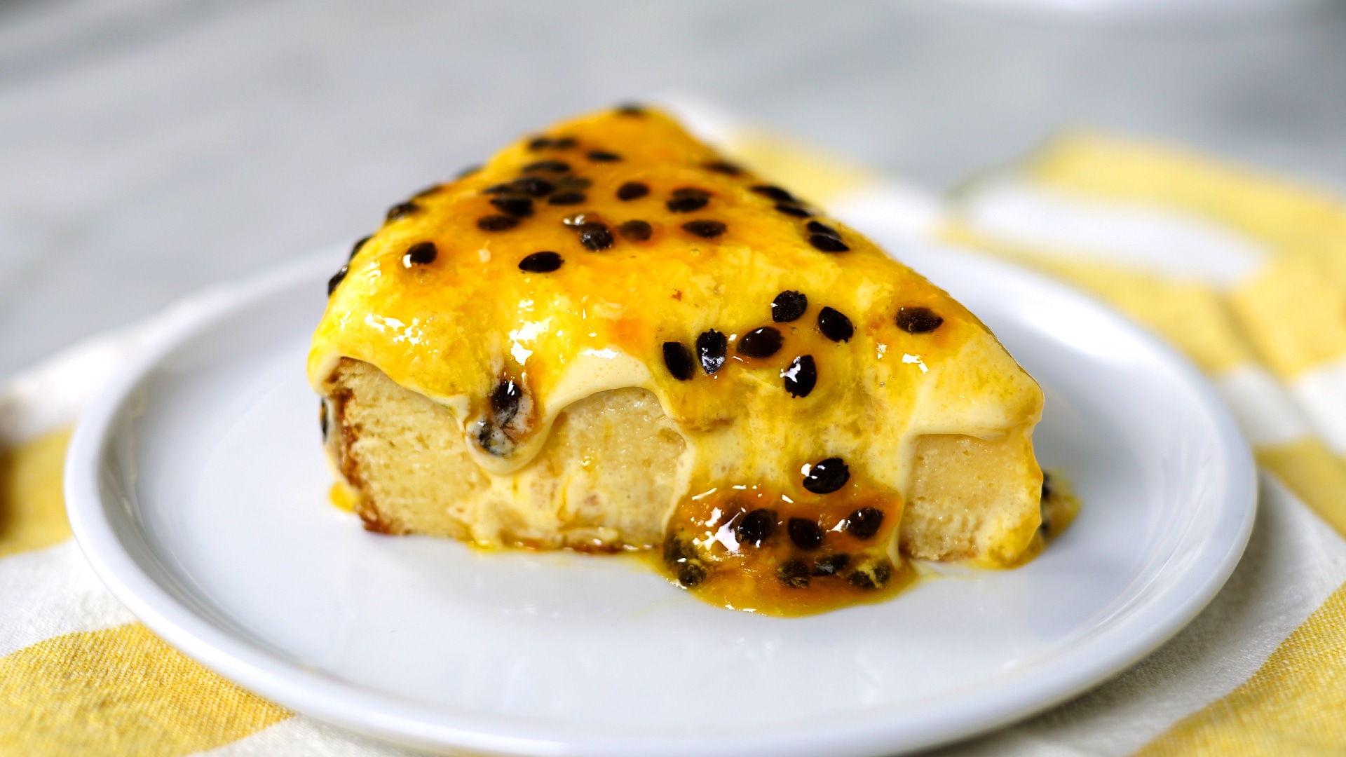 Receita de bolo gelado de maracujá