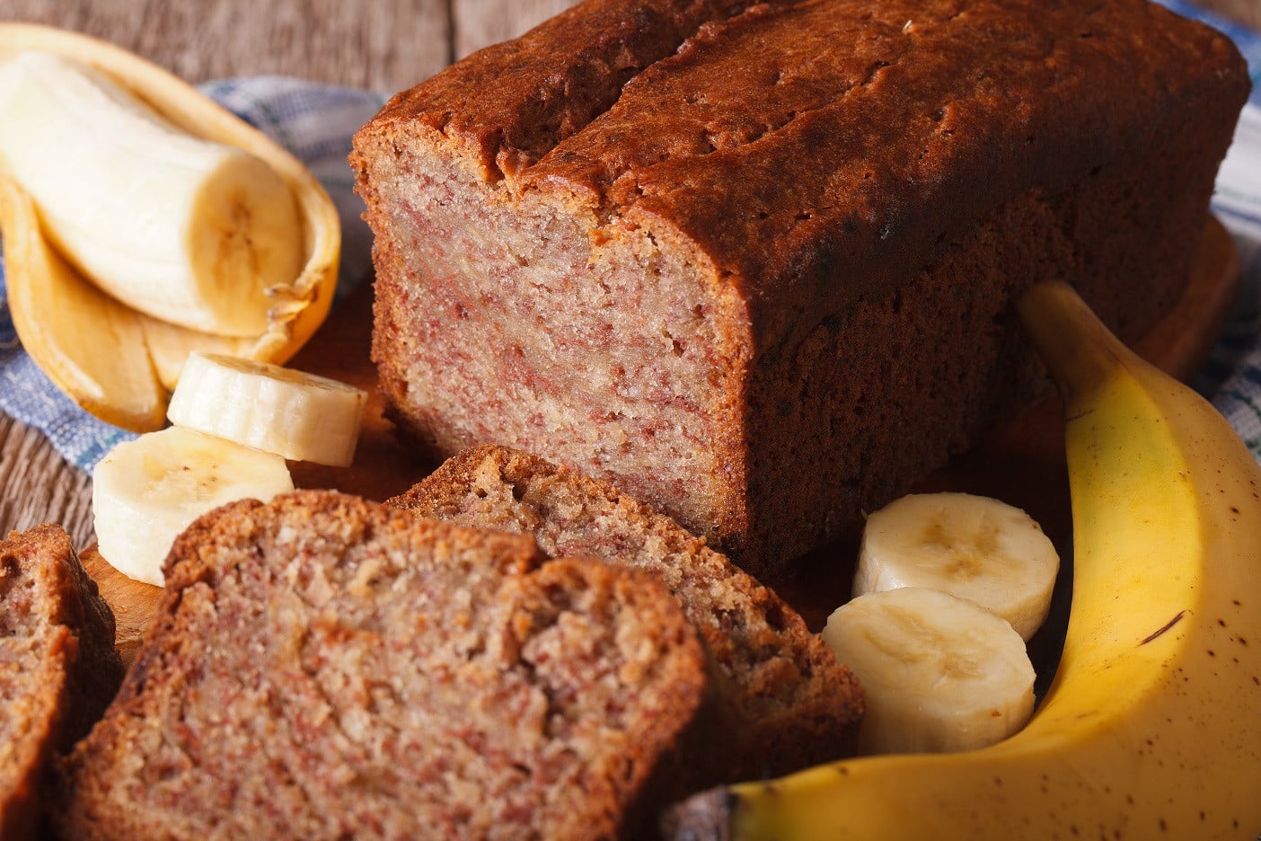 3 receitas de bolo de banana para melhorar o seu dia!