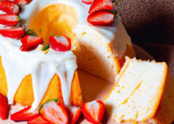 Como fazer um bolo de morango com leite ninho