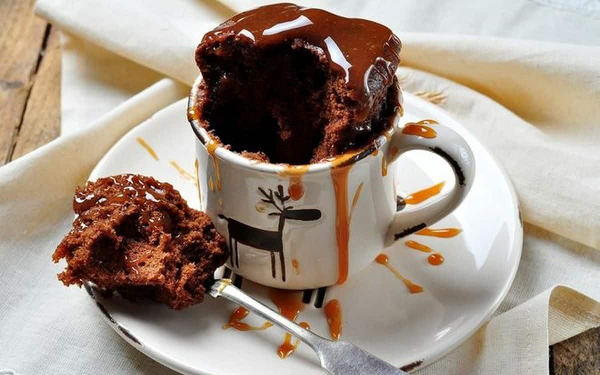 10 melhores receitas de bolos de caneca fáceis