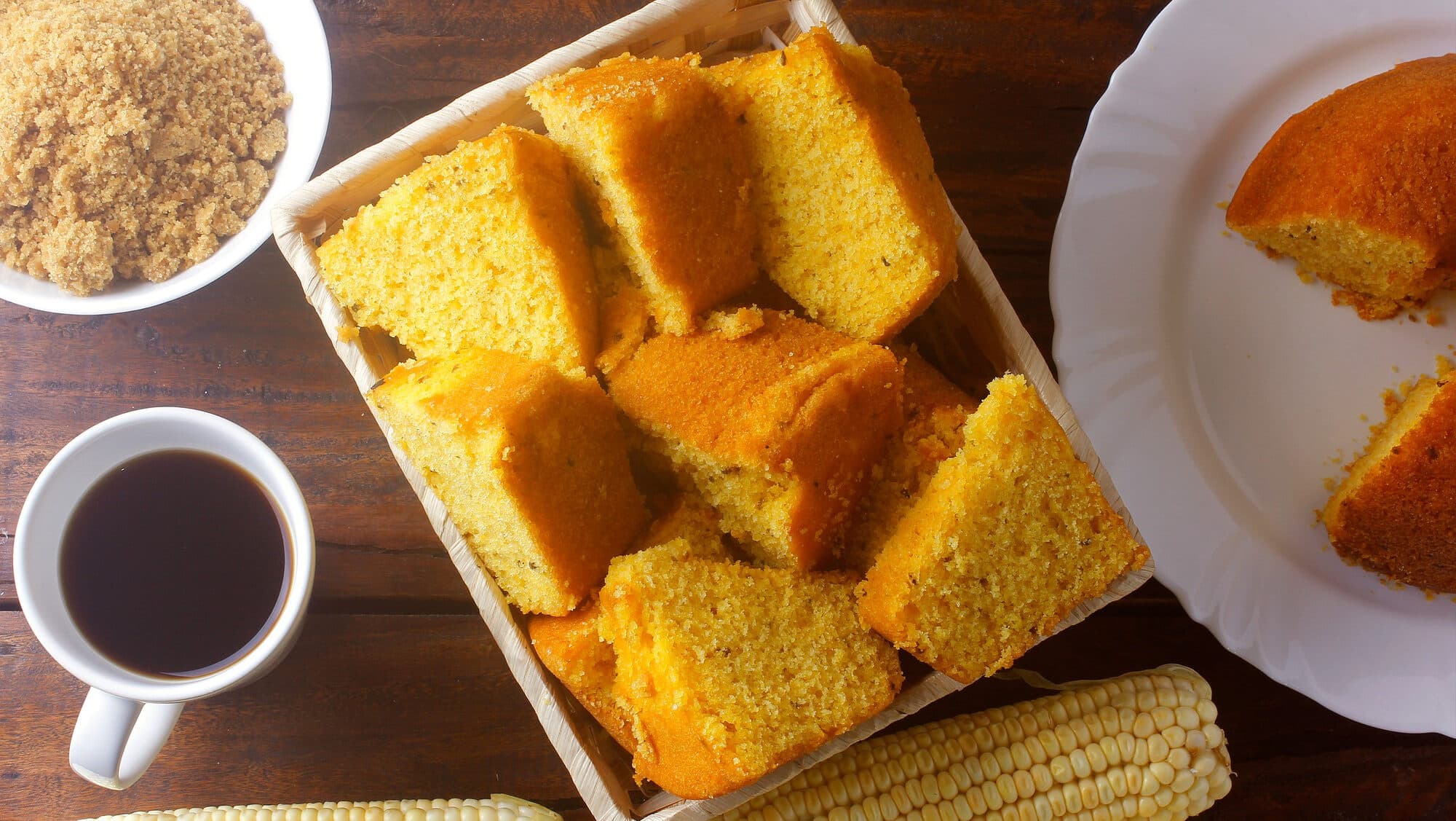 Veja essas 15 receitas de bolo para o lanche da tarde! Receita de bolo de flocão de milho