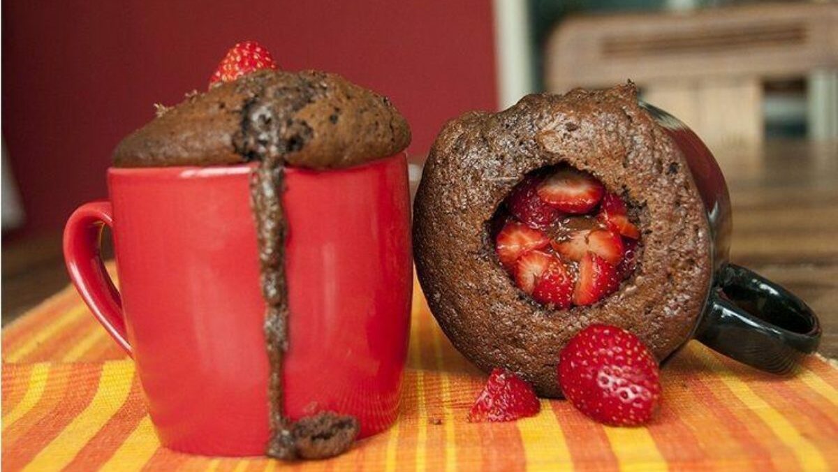 10 melhores receitas de bolos de caneca fáceis