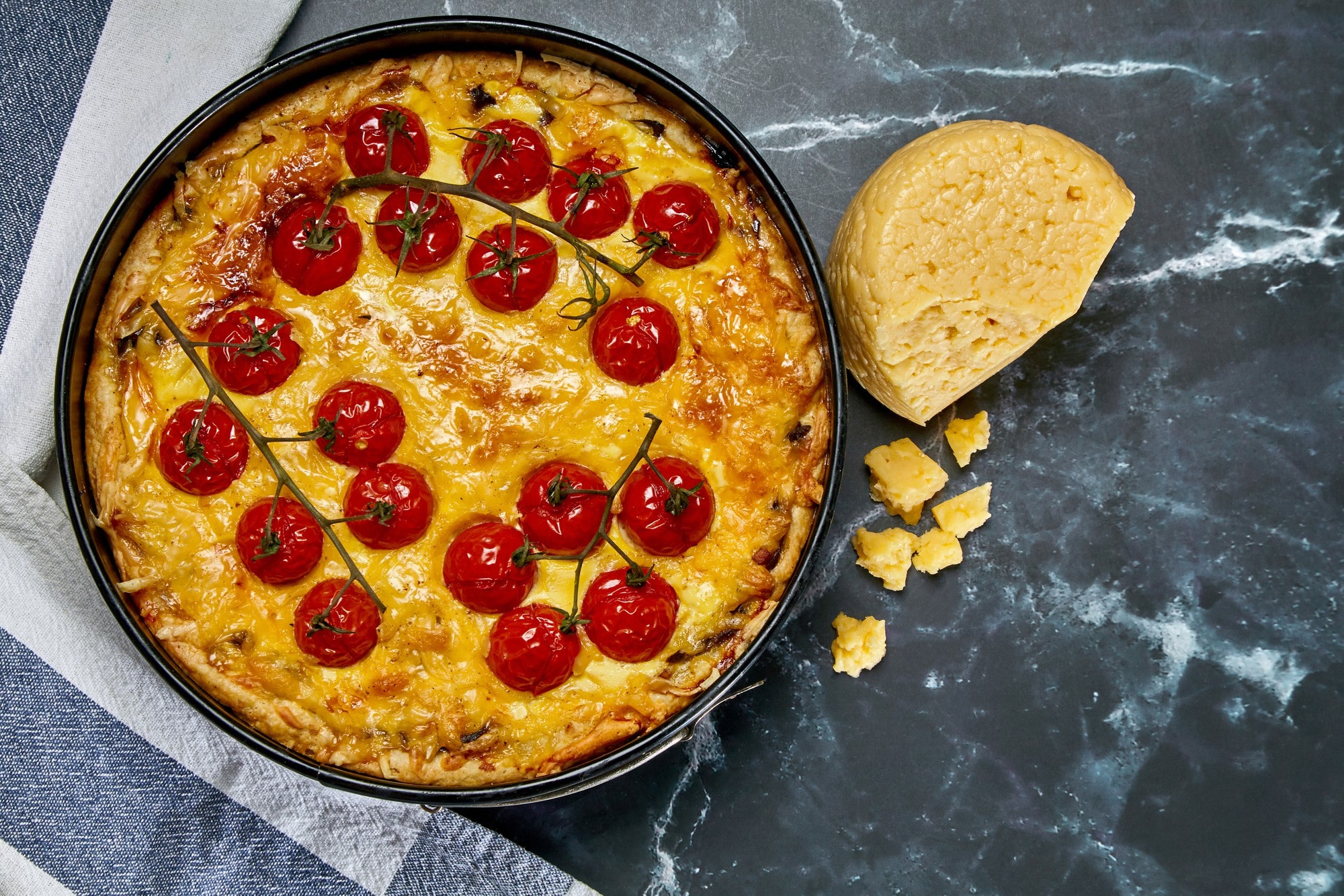 Receita de bolo salgado de frango