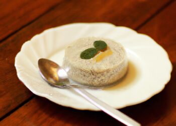 Pudim de chia com leite de coco