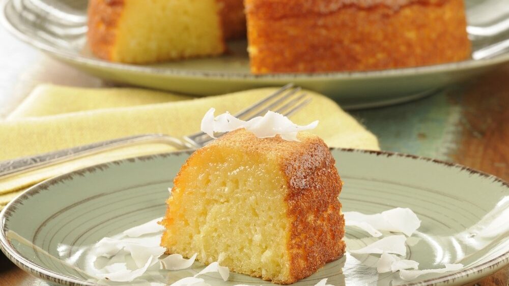 Receita de bolo de mandioca